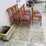 8 inseparable elf vintage bistro chairs