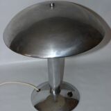 Chromed mushroom desk lamp by Prokop Miloslav 1930s
