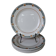 Set of 6 St Amand Céranor dessert plates Parame model