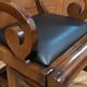 Chaise notariale, bibliothèque luxueux