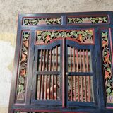 Balinese buffet or console and mirror