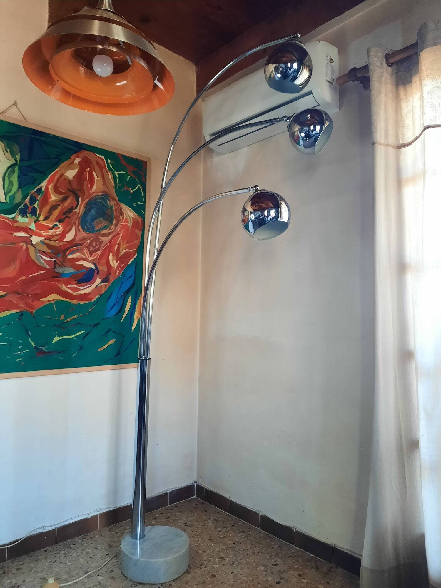 Muguet Floor Lamp Goffredo Reggiani 70's