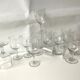 12 verres à pied dépareillés