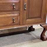 English enfilade from the early 20th century in mahogany.