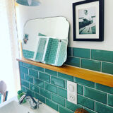 Art Deco beveled mirror