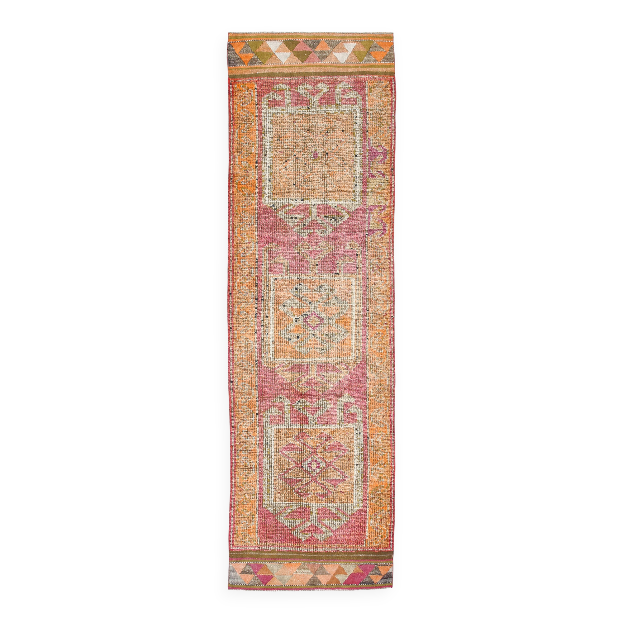 Tapis 3x10 pour couloir, tapis coureur vintage, 91x313 cm
