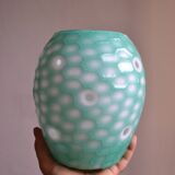 Celadon size multilayer glass vase