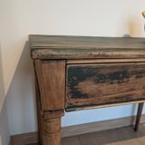 Console en bois massif