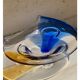 Plat en verre de Murano