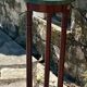 Empire Style Mahogany Stool