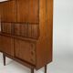 Danish teak highboard cabinet by Johannes Andersen 1960s