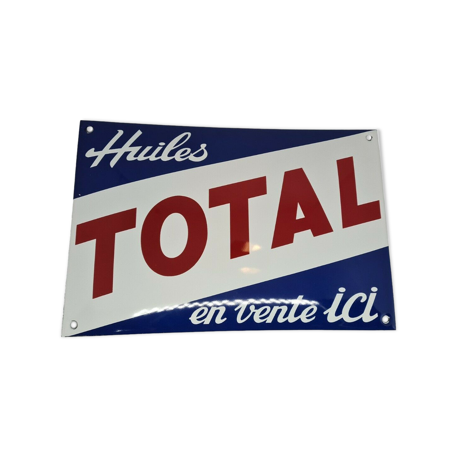 Enamelled plate total