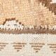 3x11 Brown Beige Persian Kilim Runner Rug, 107x333Cm