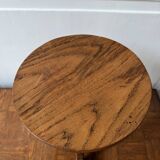 Vintage wooden side table / stool