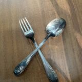 Box of table forks and spoons