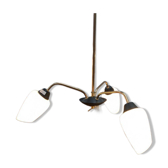 Suspension with 3 tulip lights