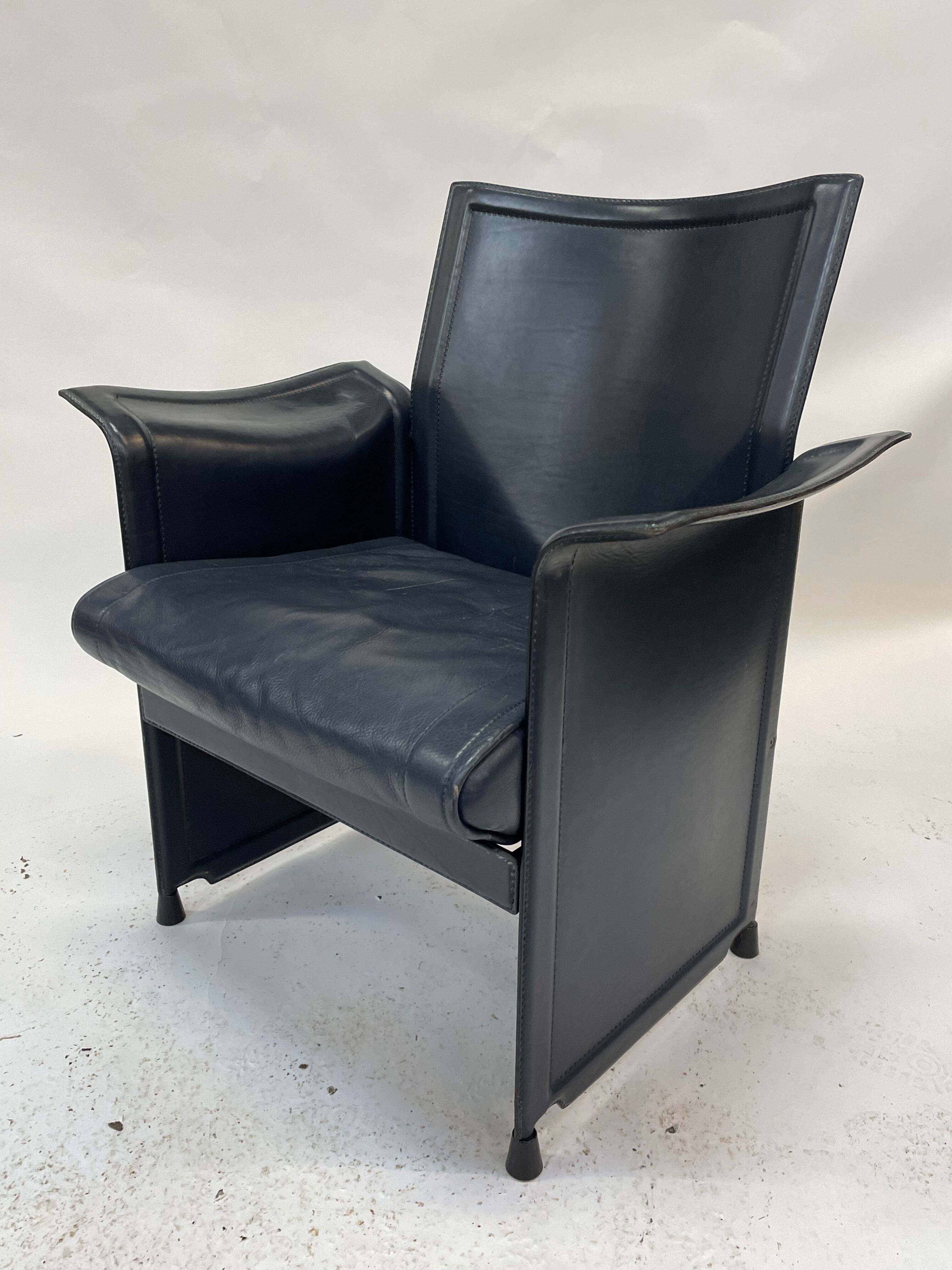 Vintage Tito Agnoli for Matteo Grassi dining chair Design