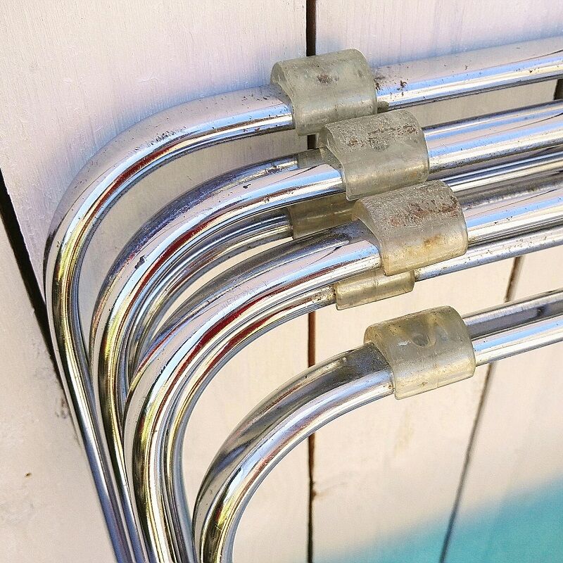 Set of three chairs Plia, Giancarlo Piretti, 70's