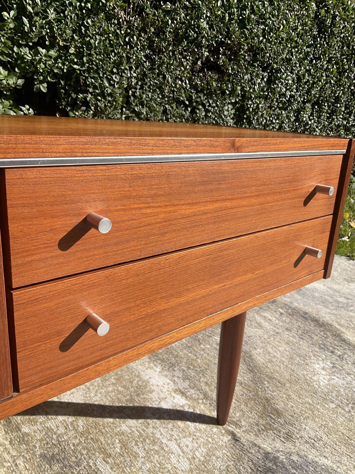 Scandinavian teak TV unit