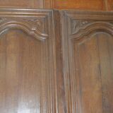 Paire de portes en chêne