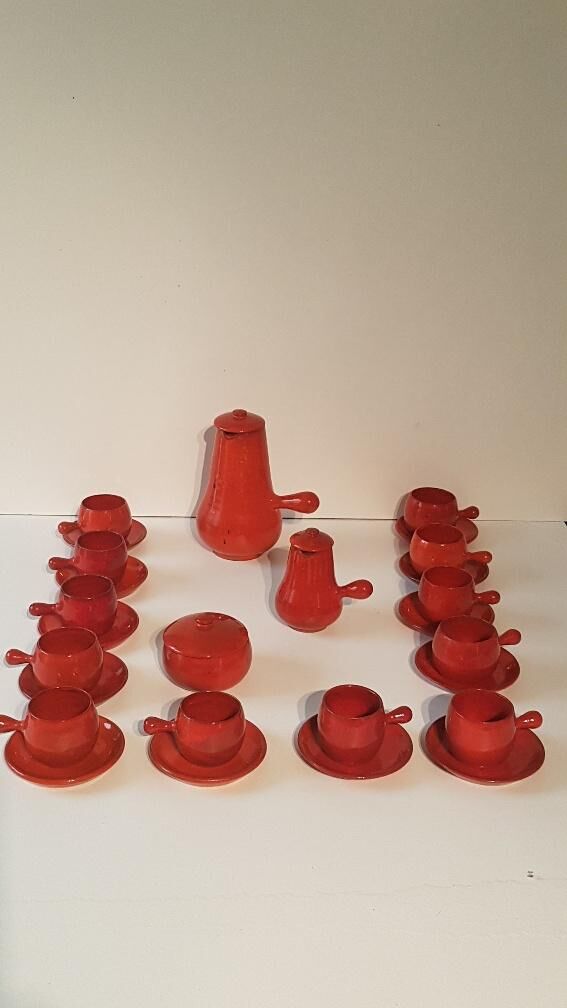 Charles Voltz ceramic coffee service 50/60s