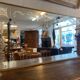 Brewery mirror, hollow engraved glass, perfect condition