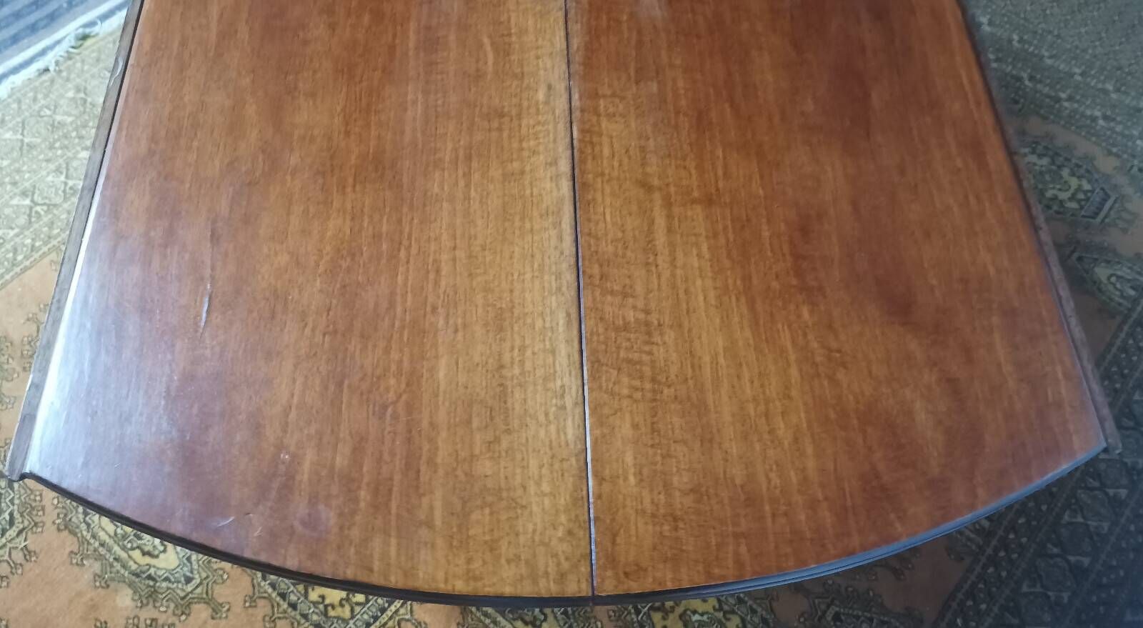 Louis Philippe period walnut table