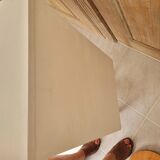 Vintage chest of drawers compass feet