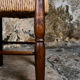 Pair of folk art chairs, France, mid-20th century