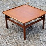Scandinavian teak coffee table by Grete Jalk from the 70s