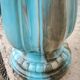 Vase and its ceramic pedestal by Delfin MASSIER circa 1890