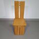 Mycene chair by Ferdinando Meccani for Meccani Arredamenti, 1978. Cherry chair. Dimensions 43.5 x 44