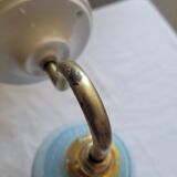 Blue Clichy glass wall lamp