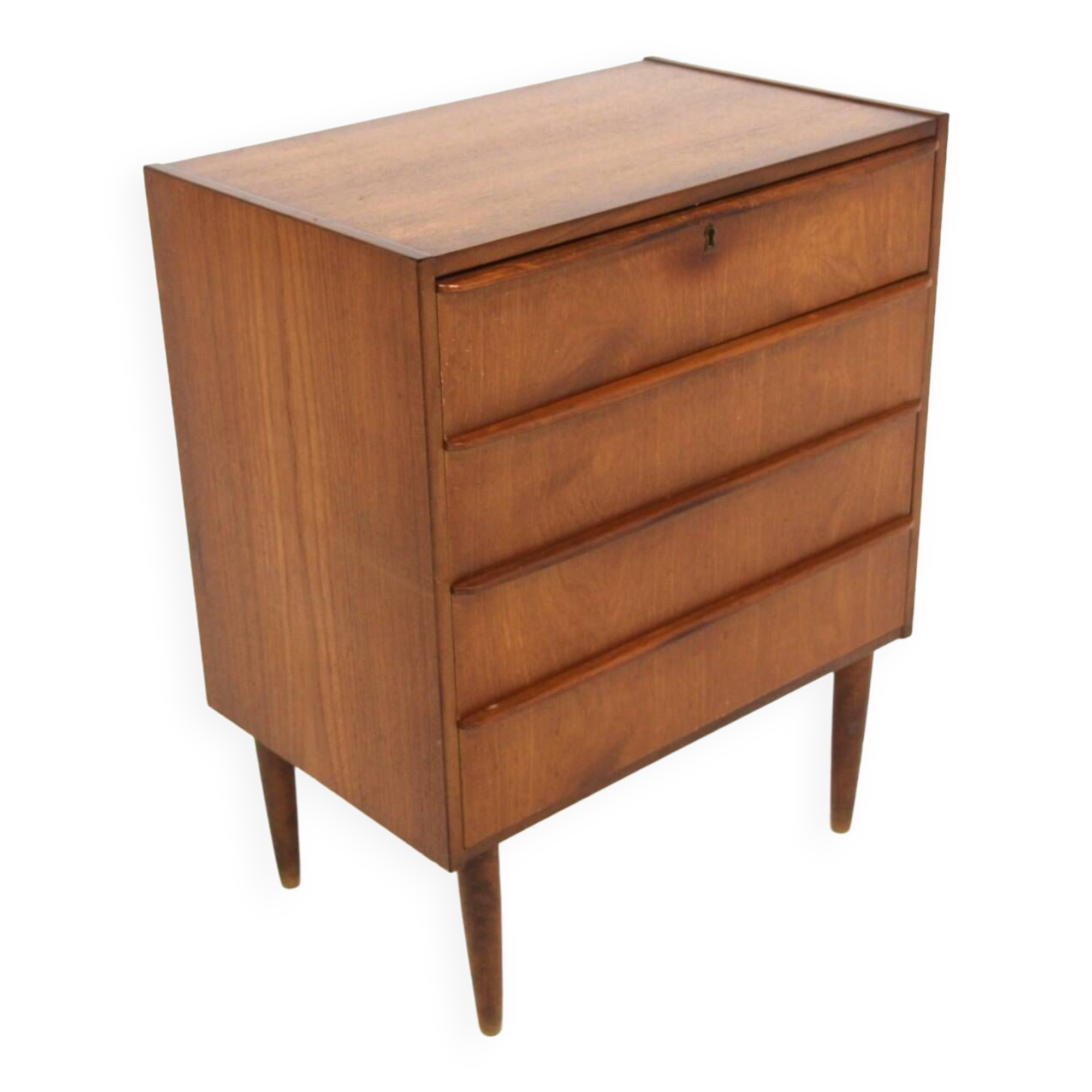 Scandinavian teak chest of drawers, Denmark, 1960