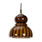 2-tone-brown space age pendant lamp
