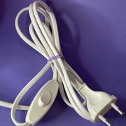 Lampe de table LYKTA violette Vintage IKEA – faite à la main – élégance cla