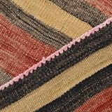 3x10 Rug For Hallway Red & Brown Vintage Kilim Runner Rug, 88x301Cm SK32981