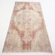 Vintage Red & Cream Oriental Turkish Rug, 110x199Cm