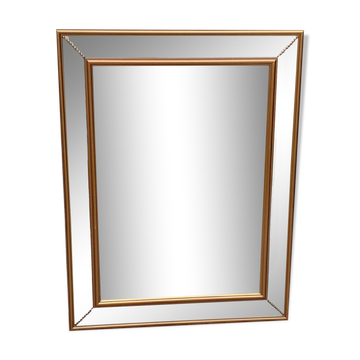 Bevelled mirror 89 x 68cm