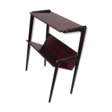 Table is varnished wood magazines