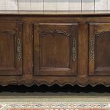 18th century Louis XV 3-door cherrywood sideboard