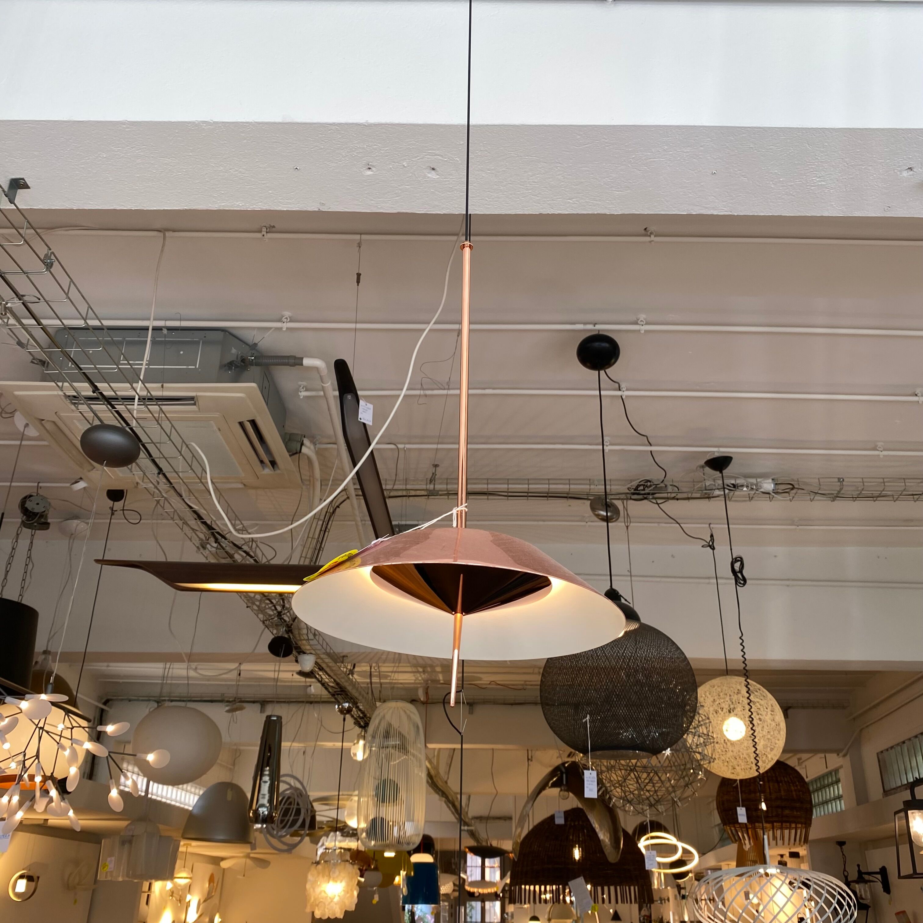 Suspension Mayfair Cuivre - Vibia