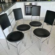 4 chairs signed calligaris