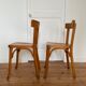 Pair of Baumann bistro chairs