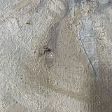 Old painting, portrait of a dancer