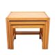 Solid Pine nesting tables Design Kurt Østervig 1960s Denmark