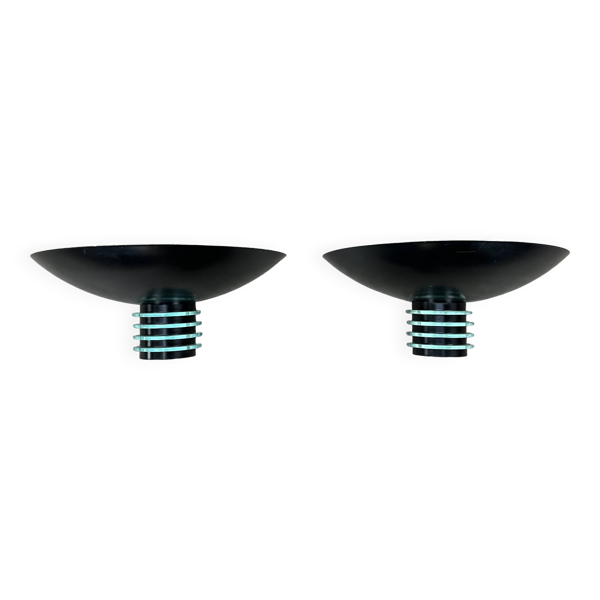 Paire d'appliques postmodernes SCE, années 80 — Beyit