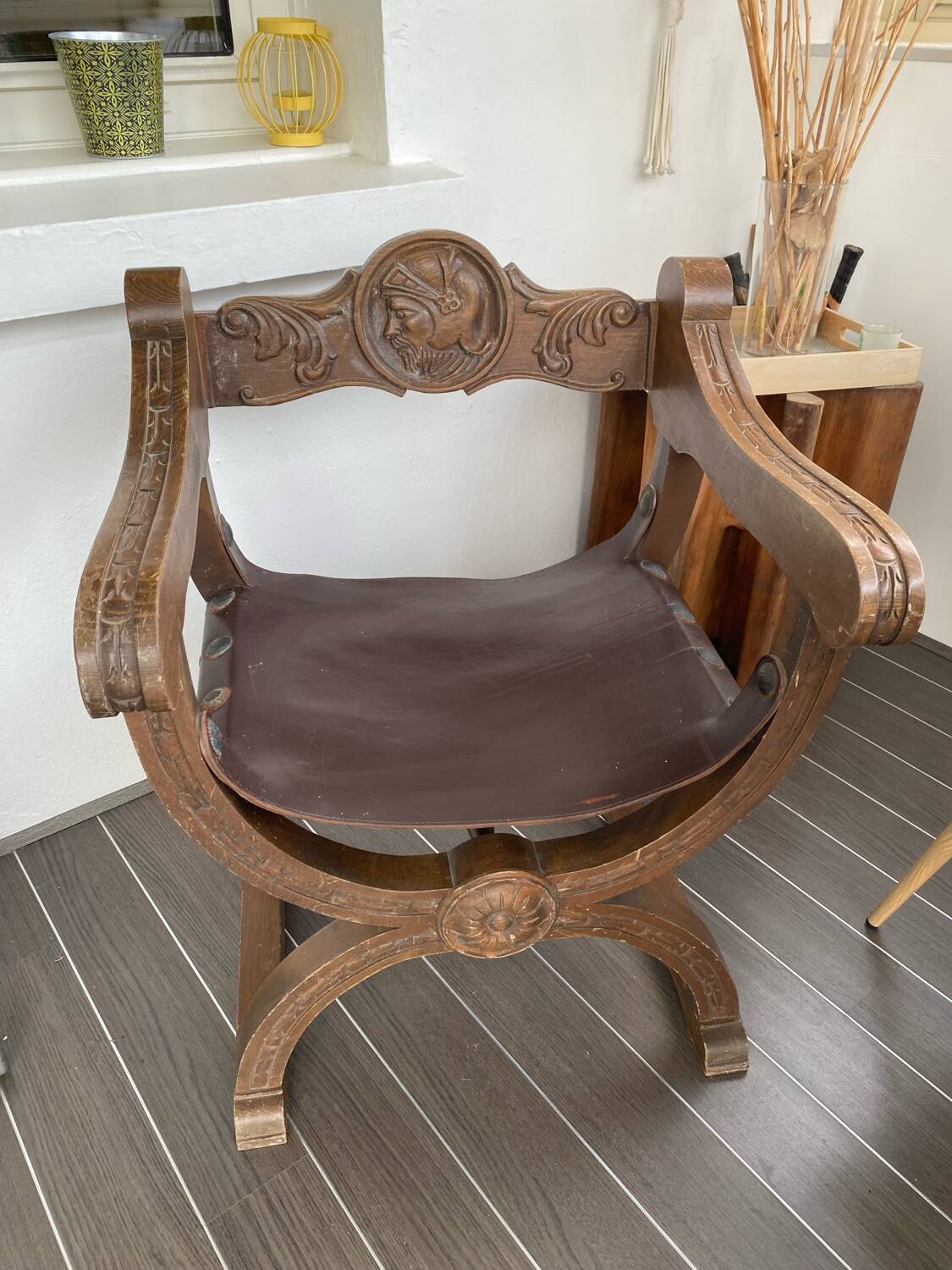 Fauteuil Dagobert en bois