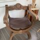 Fauteuil Dagobert en bois