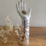 Hand baguier vintage soliflore